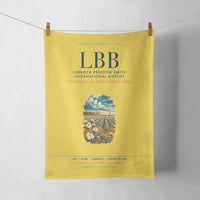 Thumbnail for Lubbock Preston Smith International Airport (LBB) design on yellow towel
