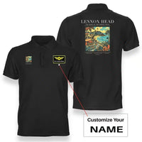 Thumbnail for LENNOX HEAD - Poster - Double-Side Polo - Black + Name