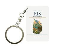 Thumbnail for Rishiri Airport (RIS) design on white key chain