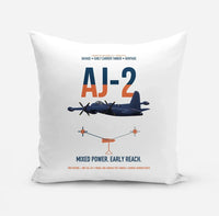 Thumbnail for AJ-2 Savage Tanker design on white pillow