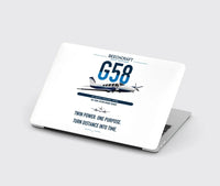 Thumbnail for Beechcraft Baron G58 design on white MacBook case