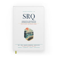 Thumbnail for Sarasota Bradenton International Airport (SRQ) design on white notebook