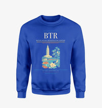 Thumbnail for Baton Rouge Metropolitan Airport BTR Sweatshirt - Blue