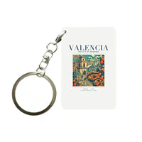Thumbnail for VALENCIA - Poster - Key Chain - White