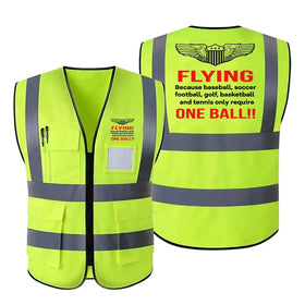 Flying One Ball Reflective Vests