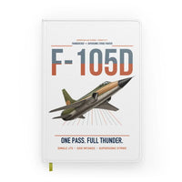 Thumbnail for F-105D Thunderchief design on white notebook