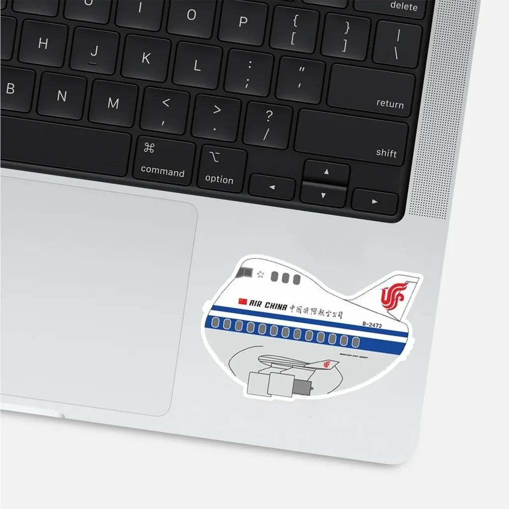 Air China Boeing B747 Airplanes sticker