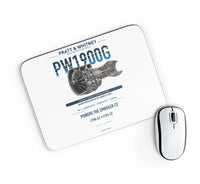 Thumbnail for PW1900G design on white rectangle mouse pad