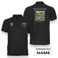 Thumbnail for WESTPORT - Poster - Double-Side Polo - Black + Name