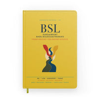 Thumbnail for EuroAirport Basel-Mulhouse-Freiburg (BSL) design on yellow notebook