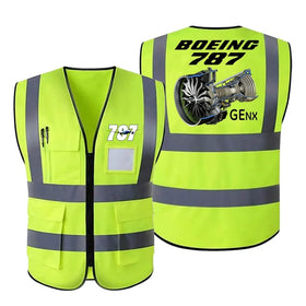 Boeing 787 & GENX Engine Reflective Vests