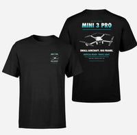Thumbnail for DJI Mini 3 Pro design on black t shirt