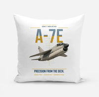 Thumbnail for A-7E Corsair II design on white pillow