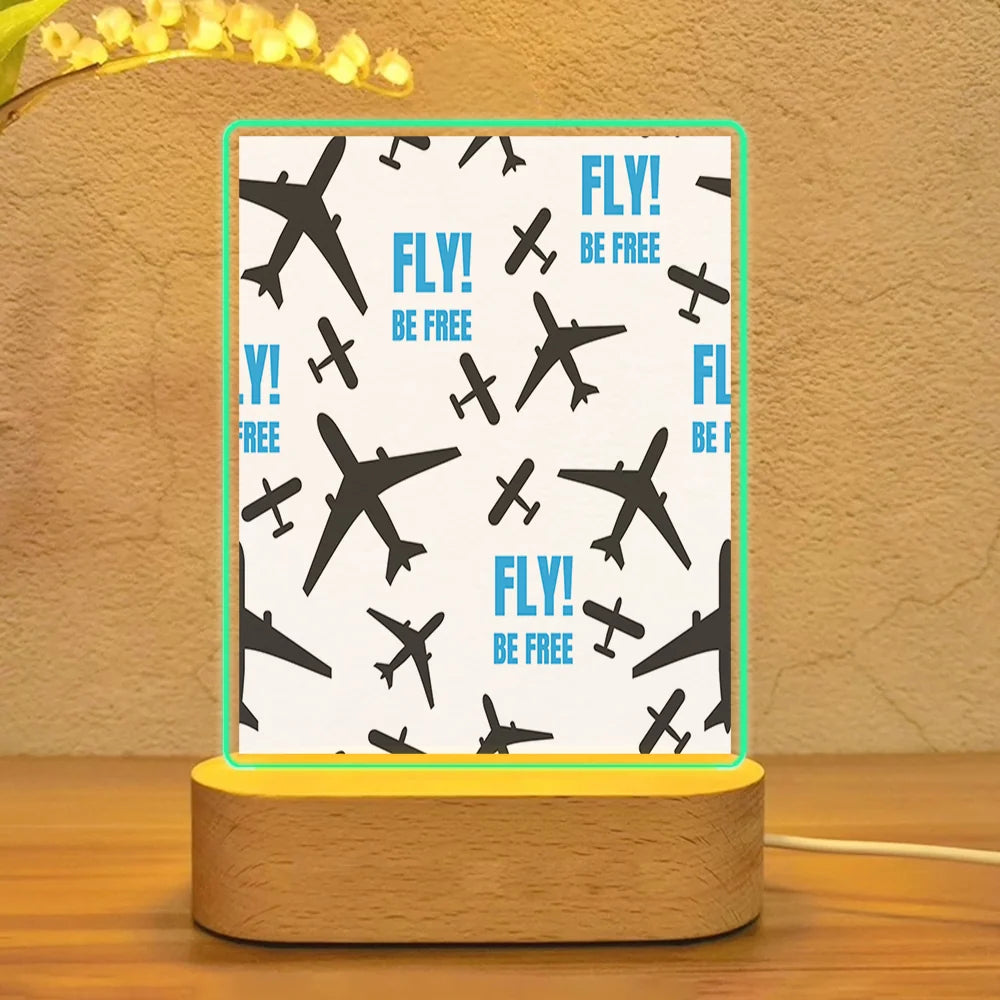 Fly Be Free White Lamp - view 2