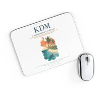 Thumbnail for Kaadedhdhoo Airport (KDM) design on white rectangle mouse pad