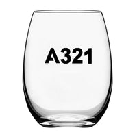 Thumbnail for Customisable Airbus A321 Drinking Glass - view 2
