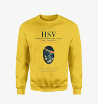 Thumbnail for Huntsville International Airport (HSV) design on yellow sweatshirt