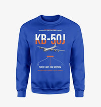 Thumbnail for KB-50J Superfortress design on blue sweatshirt