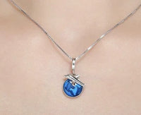 Thumbnail for Travel the World by Plane Necklace - view 2