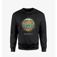 Thumbnail for BUDAPEST - Badge - Sweatshirt - Black