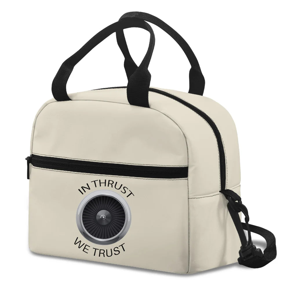 Thrust We Trust Lunch Bag - view 2