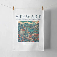 Thumbnail for STEWART - Poster - Towel - White