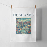 Thumbnail for DUSHANBE - Poster - Towel - White