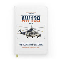 Thumbnail for Leonardo AW139 design on white notebook
