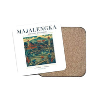 Thumbnail for MAJALENGKA - Poster - Coaster - White