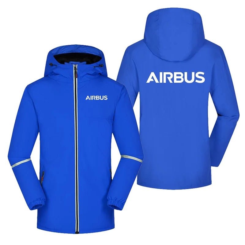 Airbus & Text Rain Jacket - view 4