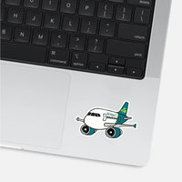 Thumbnail for Aer Lingus Airbus A320 Airplanes sticker