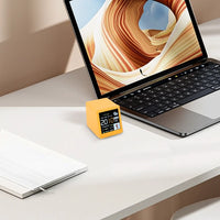 Thumbnail for Table clock — Small Portable Smart WiFi Weather Station Digital Alarm Clock on the printed clock face — view 11