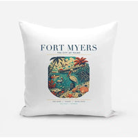 Thumbnail for FORT MYERS - Poster - Pillow - White