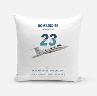 Thumbnail for Bombardier Learjet 23 design on white pillow