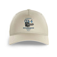 Thumbnail for CF6-6 design on beige printed hat