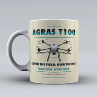 Thumbnail for Agras T100 Mug design on beige dji
