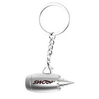 Thumbnail for Customisable Swoop Airlines Jet Engine Turbine Key Chain - view 2