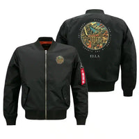 Thumbnail for ELLA - Badge - Bomber Jacket - Black