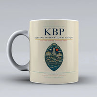 Thumbnail for Boryspil International Airport KBP Mug - Beige