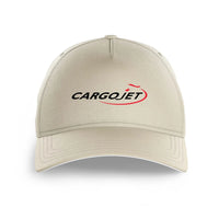 Thumbnail for Cargojet logo printed on beige cap