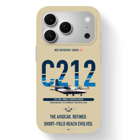 Thumbnail for CASA C-212-300 Aviocar Case design on beige iphone case