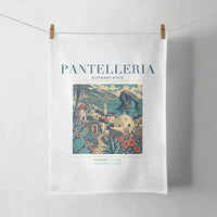 Thumbnail for PANTELLERIA - Poster - Towel - White