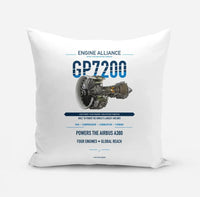 Thumbnail for GP7200 design on white pillow