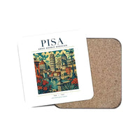 Thumbnail for PISA - Poster - Coaster - White