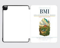 Thumbnail for Central Illinois Regional Airport (BMI) design on white ipad tablet case