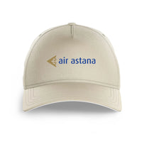 Thumbnail for Air Astana logo printed on beige cap