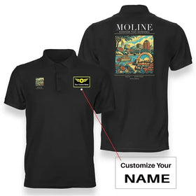 Moline City Series Premium Polo T-Shirts