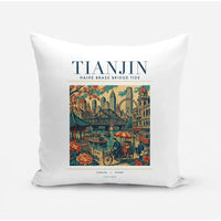 Thumbnail for TIANJIN - Poster - Pillow - White
