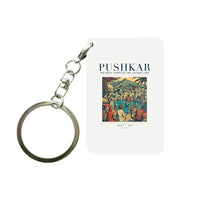 Thumbnail for PUSHKAR - Poster - Key Chain - White
