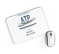 Thumbnail for British Aerospace ATP design on white rectangle mouse pad